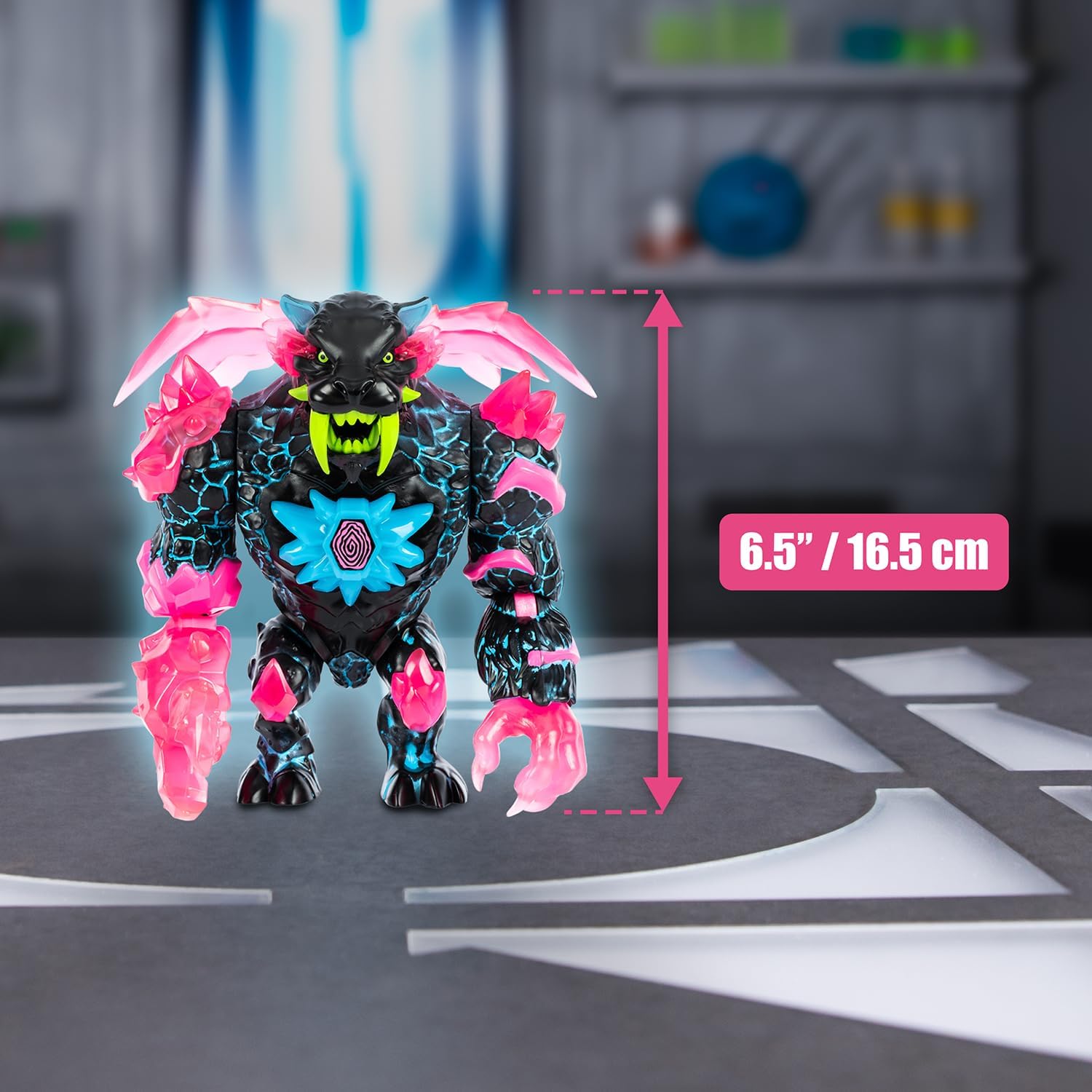 MrBeast Lab – Apex Beast Neon Panther Sammlerfigur